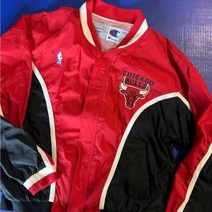 Vintage Chicago Bulls warmup jacket